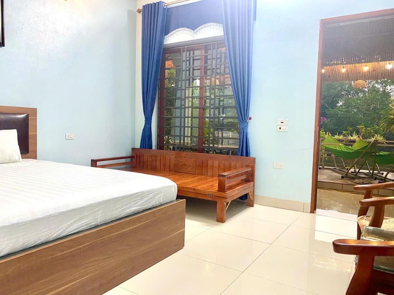 Blue Garden Homestay Нин Бин Екстериор снимка